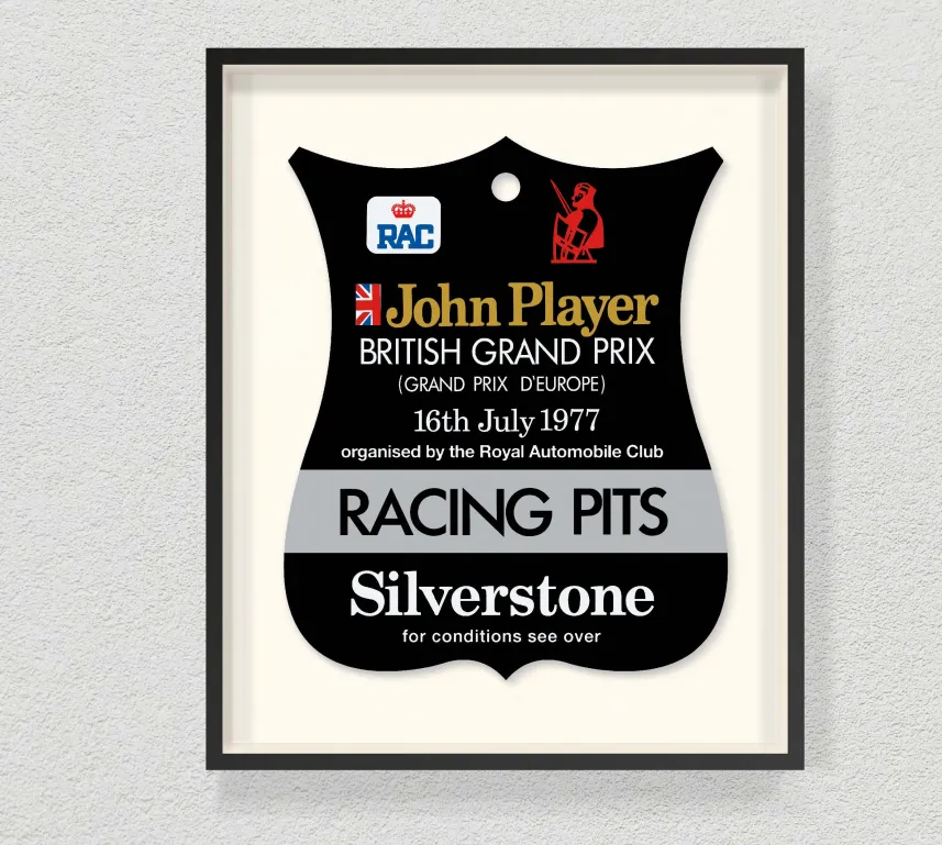 John Player British Grand Prix 1977 - Ella Freire