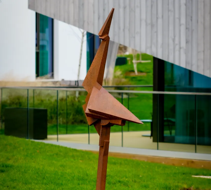 Contemplating Flight Sculpture