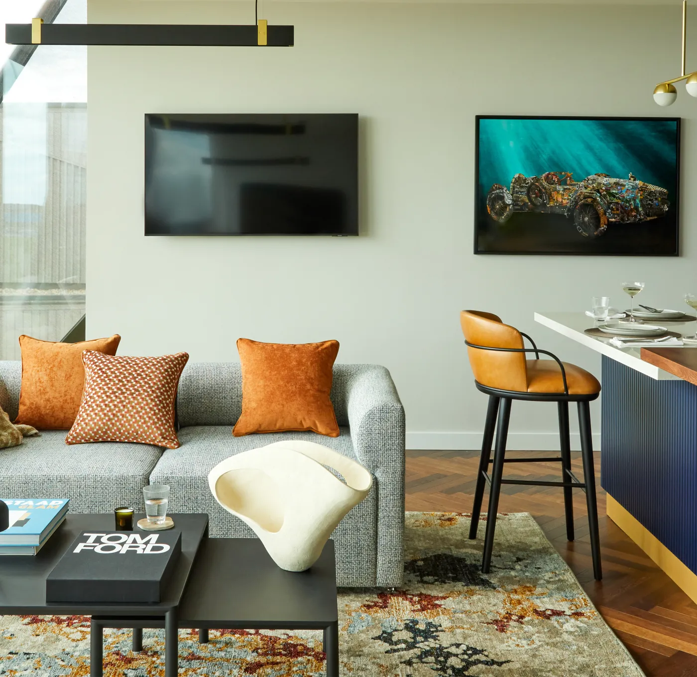 Residence Living Area - Escapade Silverstone