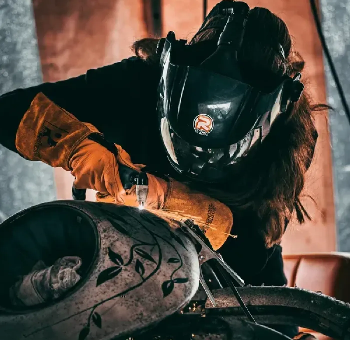 Metal Sculpture Artist Sarah Mae Francis
